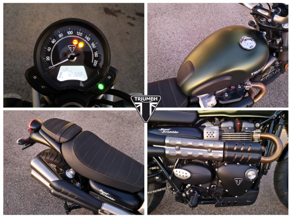 TRIUMPH STREET SCRAMBLER  900